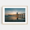 thumbnail image 2 of Huntington Pier Sunset - Huntington Beach California Photography Sunset Beach Ocean Coast Landscape Scenic Unframed Wall Art Print 4 x 6 inches, 2 of 4