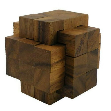 18 Pieces Burr - Wooden Puzzle Brain Teaser