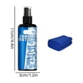 thumbnail image 3 of Chrome Rust Remover and Restorer Spray for Car Emblems, Wheels, Door Handles with Microfiber Towel, 3 of 7
