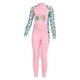 thumbnail image 5 of Traje de baño para niños, de secado rápido, de una pieza, de cuerpo entero, con cremallera, trajes completos de buceo Rosa XL, 5 of 6