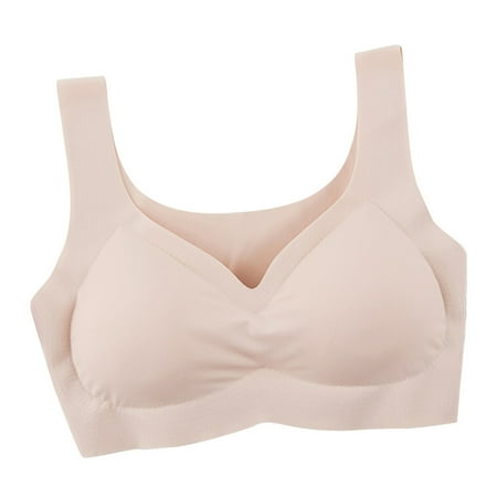 

Wrea Women Seamless Breathable Bra Wireless Push up Lingerie Sport Breathable Underwear