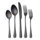 thumbnail image 1 of Cucharaditas negras, mini cucharas para tartas de acero inoxidable, cucharas para helado, cucharas pequeñas para postre, juego de 6 (cucharaditas negras), 1 of 3