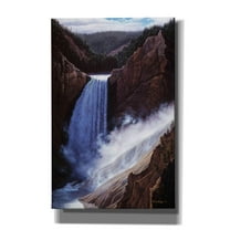 Epic Graffiti 'The Voice Of Yellowstone' by R. Hed, Canvas Wall Art, 26"x40"