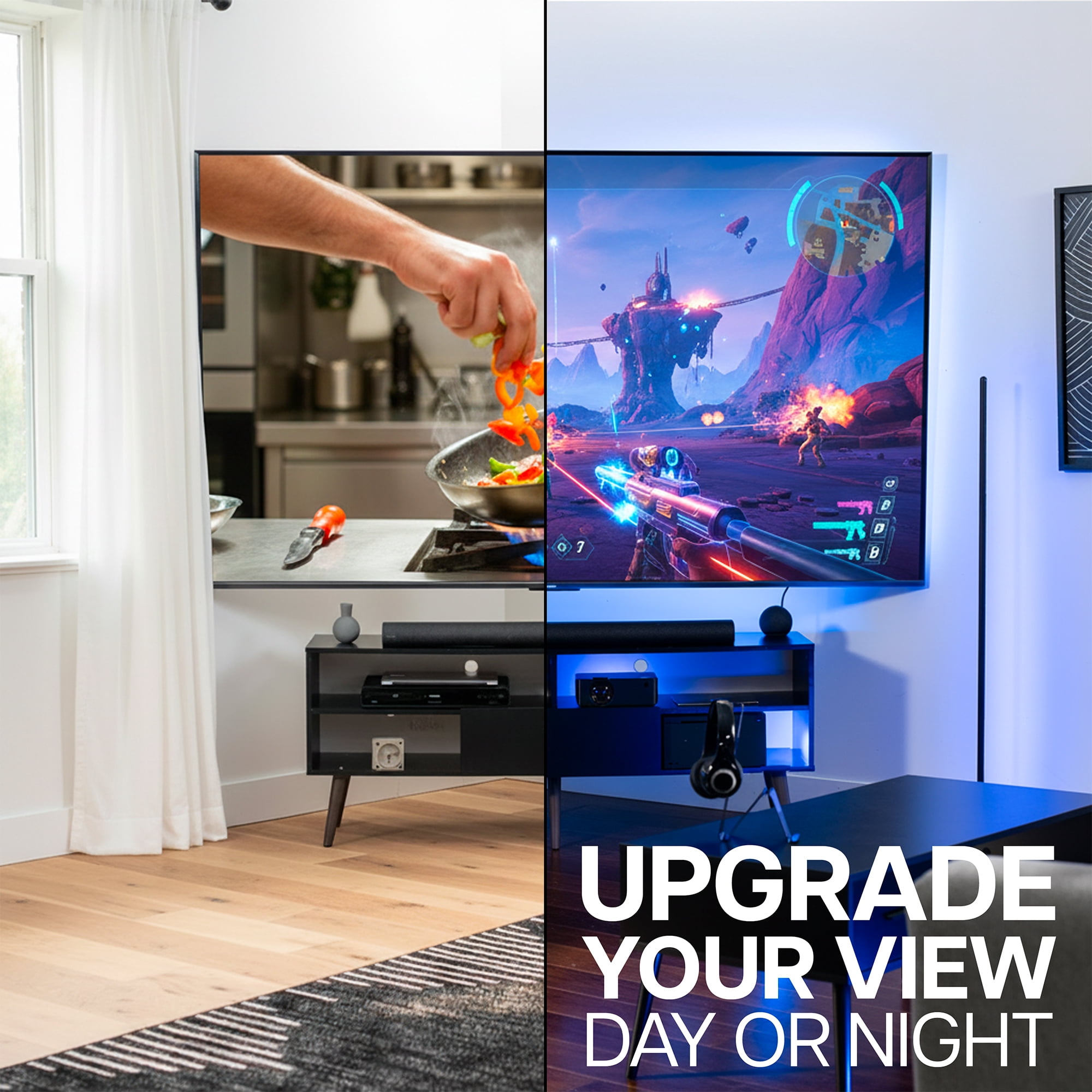 VIVO Full Motion Corner Wall TV Mount Bracket for 46" to 100" Flat Screens