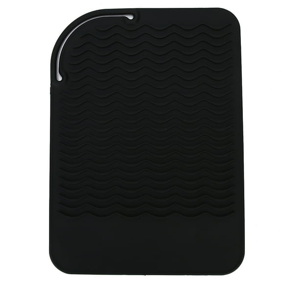 Hair Straightener Storage Bag,Silicone Hair Straightener Heat Hair Straightener Pad Heat Resistant Cover Precision Engineered