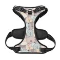 thumbnail image 5 of XMXY No Pull Dog Harness, Cute Animals Head Cartoon Bear Adjustable Reflective Pet Harness with Oxford Vest, Small Size, 5 of 8