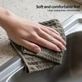thumbnail image 3 of Cleaning Cloth Water Absorption Quick-drying No-Shedding Tear Resistant Anti-grease Waffle Texture Cleaning Towel Kitchen Supply, 3 of 7