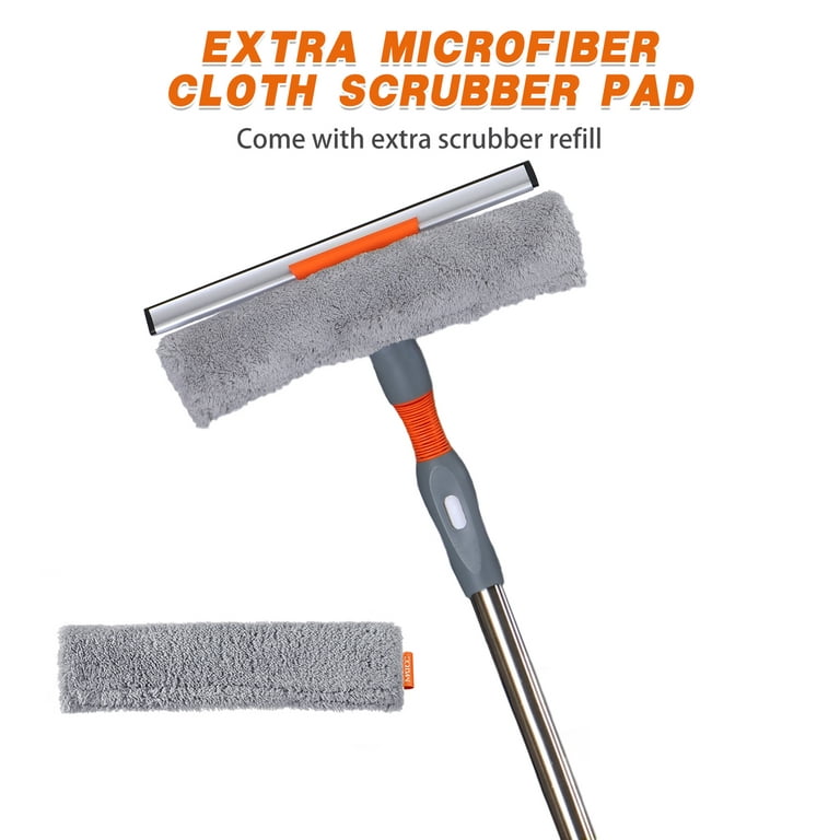 SDARISB Extendable Window Cleaning Tool 2 IN 1 Window