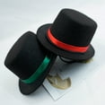 thumbnail image 5 of Dog Costume Top Hat Black Fabrics Funny Hat Pet Formal Accessories for Cat Kitten Dog St. Patricks Party Supplies, 5 of 6