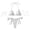A341 White, variant on Bikini Sets for Women Triangle Top Bikinis Set 2 Piece Bathing Suits Minimal Coverage Beach Party Honeymoon Vacation Swimwear 2026 S