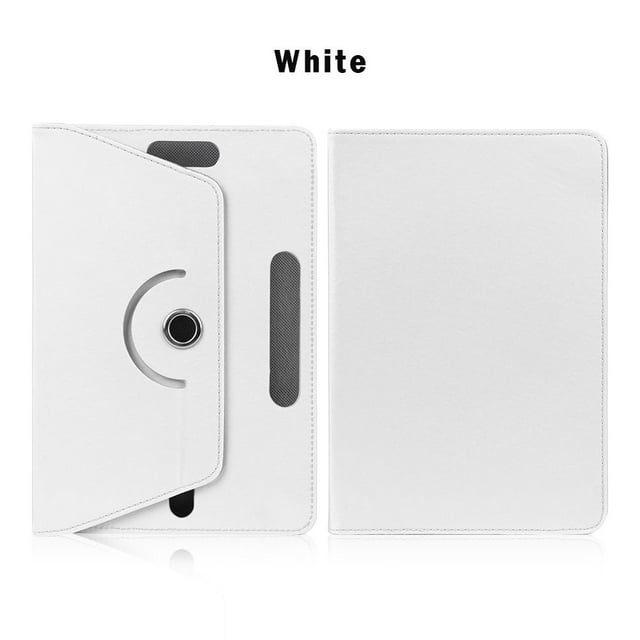 Étui de Protection à Motif pour Tablette, Étui Universel en Cuir PU pour Samsung Galaxy Tab 7 8 9 10.1 Pouces Tablette Android PC Blanc Universel 9 Pouces
