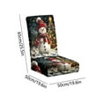 thumbnail image 3 of BVEBJDX Christmas Chair Cover 1 Piece Christmas Dining Table Chair Protector Elastic Chair Cover Washable Suitable For Restaurant Hotel Party Wedding 25.6x19.7in, 3 of 6
