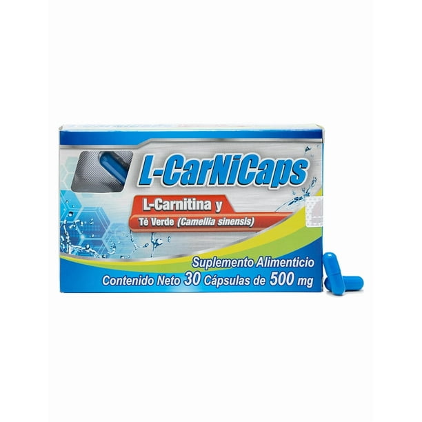 L-Carnicaps y T Verde Laboratorio Natutech Acelera la Quema de Grasa  Corporal | Walmart en lnea
