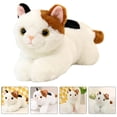 thumbnail image 4 of KAKOWELY Adorable gato de peluche cómodo animal de peluche decorativo juguete para niños accesorio para niños, 4 of 5