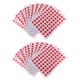 thumbnail image 2 of 100 hojas de s autoadhesivas de PVC con estrellas encantadoras, calcomanías de decoración, manualidades para niños, accesorios educativos 1 cm rojo Macarena Adhesivos de estrellas, 2 of 8