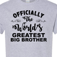thumbnail image 4 of Inktastic Officially the World's Greatest Big Brother T-Shirt, 4 of 5