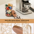 thumbnail image 3 of Espresso Capsule Holder Coffee Pod Holder for 50 Capsule Storage Organizer Coffee Bar Accessory for Home Kitchen Office Counter Black or Gold, 3 of 11