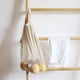 thumbnail image 3 of Injueey Bolsas de malla para almacenamiento de compras con correa, bolso de mano de gran capacidad, organizador portátil de algodón, Organizadores de utensilios de cocina, 3 of 6