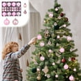 thumbnail image 6 of CREATITOY 40 Pcs Christmas Chrome-Plated Ball Ornaments Set, Colorful Hanging Window Decorations for Xmas Tree Family Party Supplies, 6 of 6