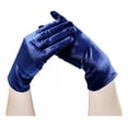 thumbnail image 2 of Guantes Cortos De Terciopelo Para Dedos Completos, De Color, 2 of 8