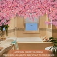 thumbnail image 5 of Artificial Cherry Tree, Indoor Fake Tree with 30 Branches for Wedding Decor(Pink), 5 of 9