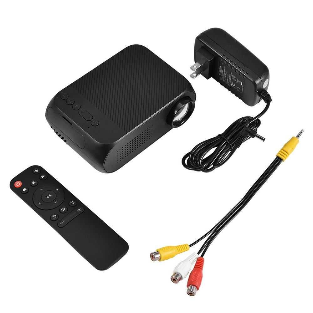 LYUMO Mini Portable LED Projector HD HDMI Multimedia Player Outdoor