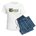 thumbnail image 5 of CafePress - County Fermanagh Women's Light Pajamas - Women's Short Sleeve Print T-Shirt and Pants Light Cotton Pajama Set, 5 of 7