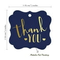 thumbnail image 7 of Inkdotpot Real Gold Foil Thank You Bridal Shower-Baby Shower-Retirement-Wedding-Birthday Tags Favor Bracket Shape Hang Pack Of 50 Paper Tags, 7 of 7