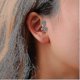 thumbnail image 4 of Pendientes A Ressure Ming de Lose Zunis, pendientes A Ressure, pendientes sin perforar para A Ressure, pendientes A Ressure Ming sin perforar A, oro, 4 of 5