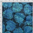 thumbnail image 4 of oneOone Silk Tabby Medium Blue Fabric Abstract Leaf Texture Craft Projects Decor Fabric Printed By The Yard 42 Inch Wide, 4 of 4