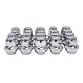 thumbnail image 4 of Hex Autoparts (20PCS) 12x1.5 Chrome Wheel Lug Nuts 19mm Hex for Ford Focus Fusion Escape EcoSport, 4 of 8
