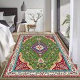 thumbnail image 2 of 6.5'x10' washable carpet for living room hallway carpet extra large area rug moroccan area rug office area rug, 2 of 10