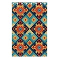 thumbnail image 5 of Tribal Rustic Pattern Retro Black Out Curtains 84 Inch Length for Bedroom Living Room Windows 2 Panels Set, 5 of 6