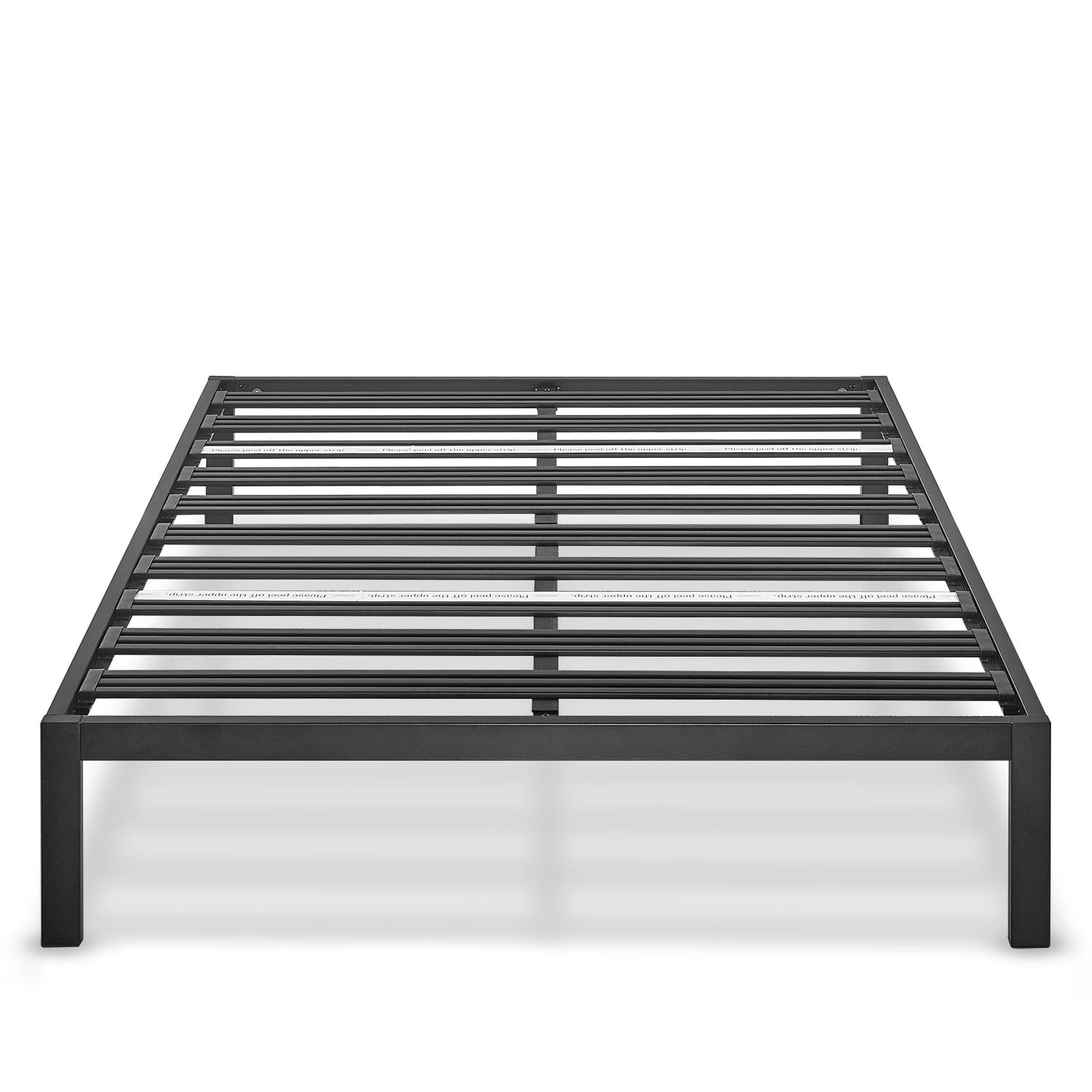 Mellow Rocky Base C Metal Platform Bed, Patented Wide Steel Slats ...