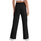 thumbnail image 5 of Pantalones largos para niñas y niños, de color liso, de pana, con cintura elástica, holgados, con cordón y bolsillos, informales, de poliéster., 5 of 7