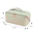 thumbnail image 3 of Bolso cosmético de la PU Bolso organizador cosmético del diamante multifuncional para el viaje femenino Tmvgtek Cuidado Belleza, 3 of 8