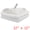 Ivory, variant on Unique Bargains 4 Pack 100% Cotton Absorbent Waffle Weave Kitchen Towels White 12" x 12"