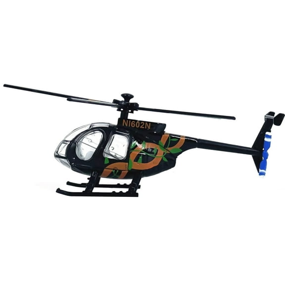 CSYANXING Collector's Item: MD500 Helicopter Model for Aviation History Fans Detailed Replica