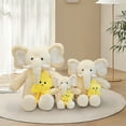 thumbnail image 3 of ToysYGift Elephant Stuffed Animals Plush Toys,Cute Plushie Soft Cuddly Plushy Fluffy Toy,Birthday Christmas Gifts for Family Kids Girls Boys, 3 of 4