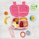 thumbnail image 4 of Lonchera para niños tipo bento box con compartimentos ajustables de sellado hermetico, tupper para lunch con cubiertos Incluidos, lunch box libre de fugas y antiderrames BPA Free, 4 of 10