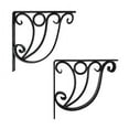 thumbnail image 2 of Achla B-20 Ionic Shelf Bracket Garden Hook - Black Powdercoat, 2 of 8