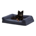 thumbnail image 2 of Happy Hounds Luna Sofa Dog Bed - Denim - Medium, 2 of 5