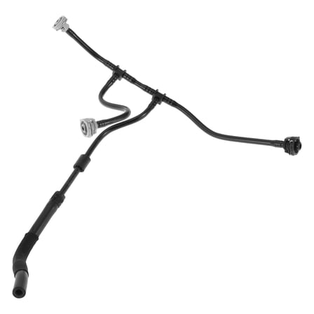 Unique Bargains No.8K0121081BK Radiator Overflow Hose for Audi A4 S4 S5 Allroad Quattro Engine Coolant Expansion Tank Hose Good Sealing Rubber 1 Pc Black