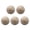 Brown bakelite leath, variant on 5pcs High Hardness Billiard Cue Tips Replacement for Jump Break Cues