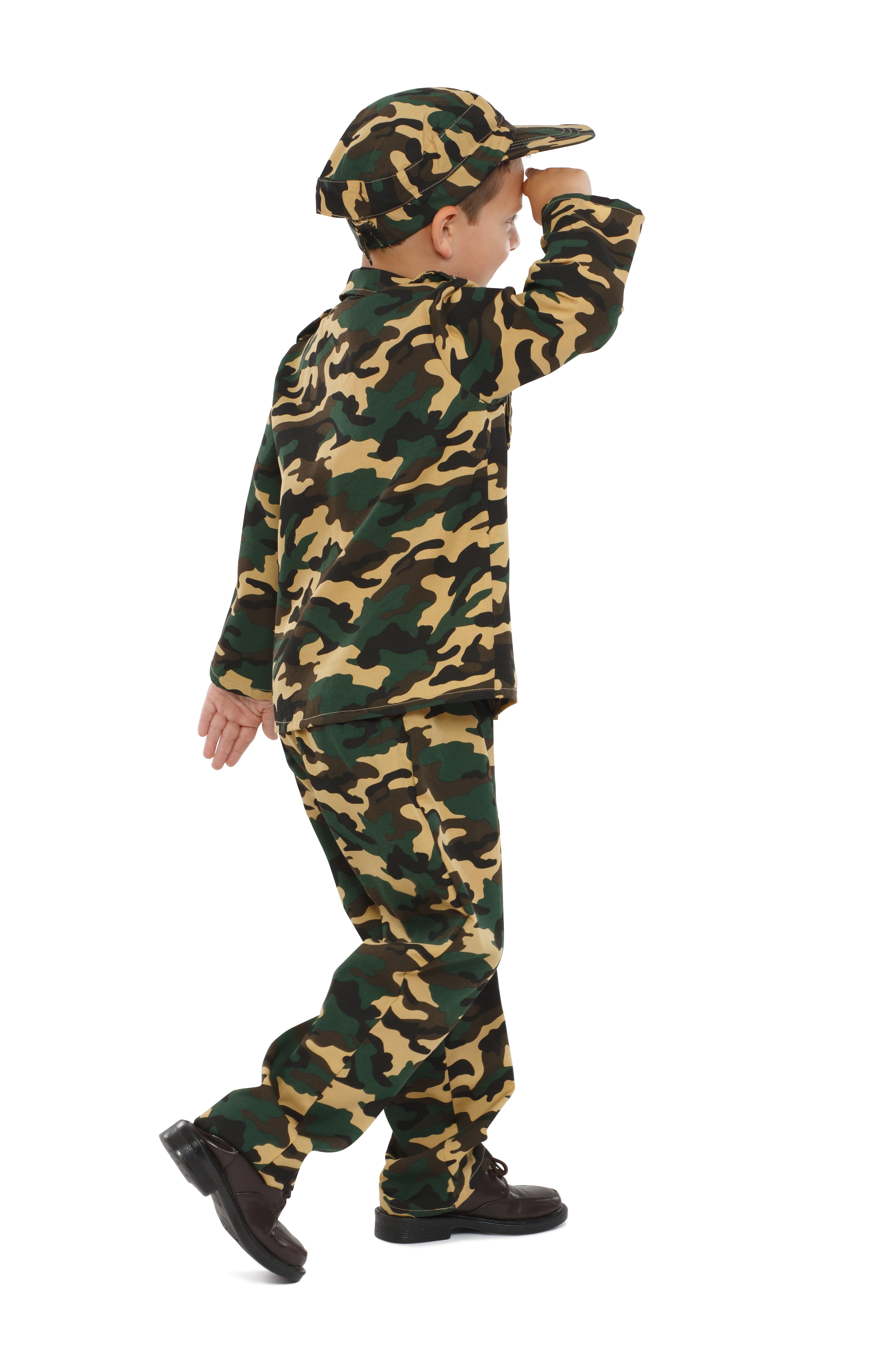 Dress-Up-America Army Costume For Kids- Soldier Costume For Boys