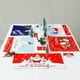 thumbnail image 3 of Juego de alfombrillas de taza de mantel de Navidad para vajilla, cubiertos, decoración en casa Trineo de santa Zulema Estera de tabla de la Navidad, 3 of 8