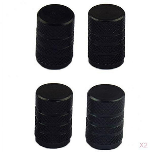 8x Adaptador De Aluminio Borde De Cubierta De Del Vástago De La Válvula Del Neumático Para el