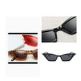 thumbnail image 3 of unbranded Gafas De Sol Vintage Ojo Con Marco Leopardo Lentes Marrones Livianas Para Y Uso Diario, 3 of 7