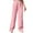 Pink, variant on Inleife Drawstring Pants for Women Fashion Women's Casual Waist Loose Long Pants Keep Warm Solid Length Pants