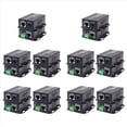 thumbnail image 1 of 20X Ethernet over Twisted Pair Converter -Ethernet Extender over Twisted Line Phone Wire Line, RJ45 LAN Network Booster,20x IP Ethernet over Twisted pair Extenders,Black, 1 of 6